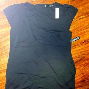 NY & Co Black dress Button Up back XXL